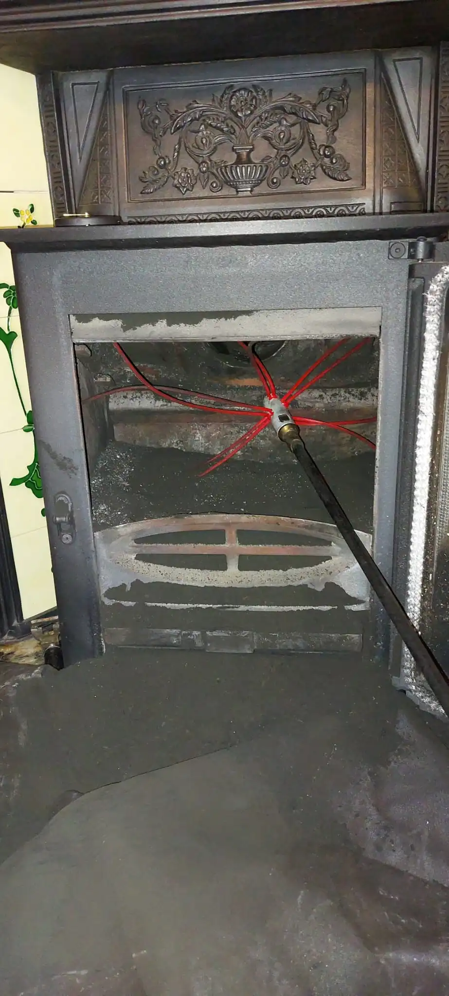 Chimney sweep work example 7