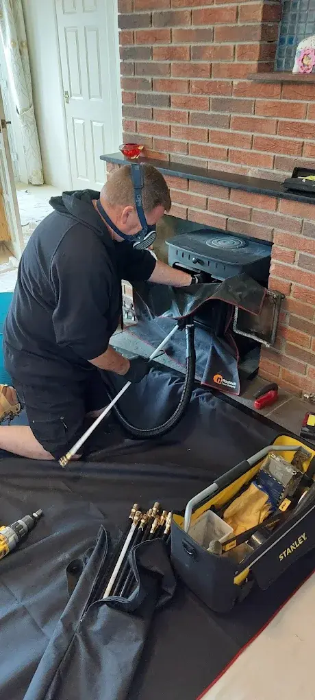 Chimney sweep work example 3